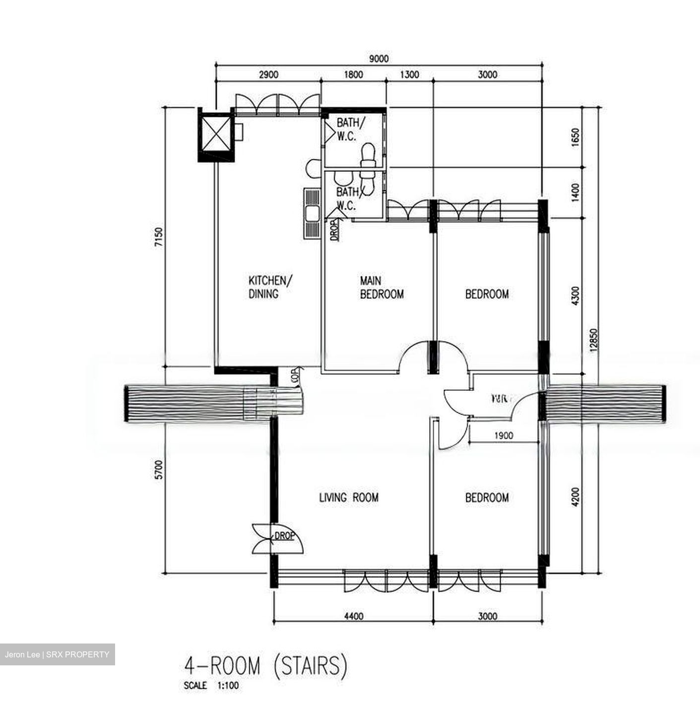 Blk 301 Clementi Haven (Clementi), HDB 4 Rooms #501318521